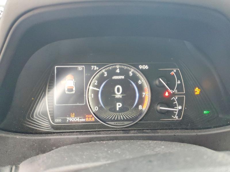2022 Lexus VIN JTHP3JBH1N2046705 COPART salvage auction — FRONT END, Tx - Salvage Vehicle Title, sold $175 on 2026-07-30 (photo 9)