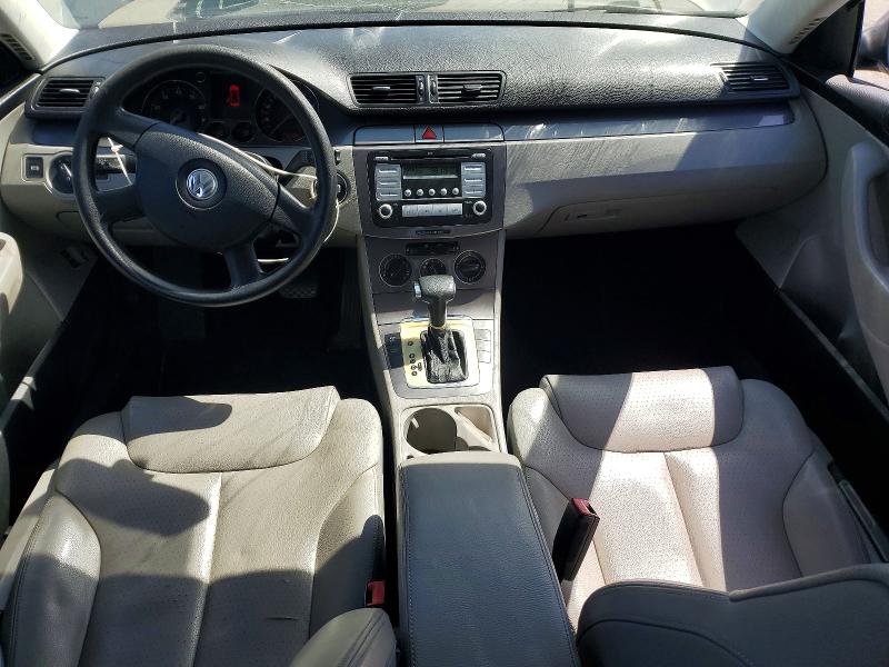 2008 Volkswagen Passat VIN WVWJK73C58P104550 COPART salvage auction — VANDALISM, Ca - Salvage Certificate, sold $125 on 2026-07-06 (photo 8)