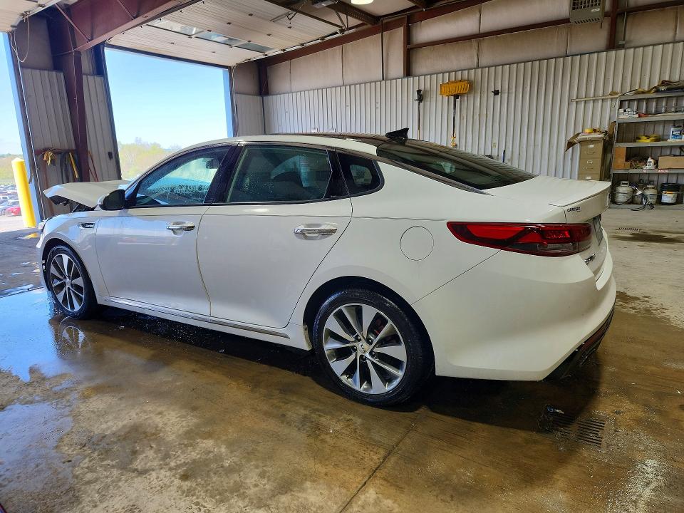 2016 Kia Optima VIN 5XXGV4L22GG046538 COPART salvage auction — FRONT END, Wv - Certificate Of Title, sold $1,450 on 2026-07-14 (photo 2)