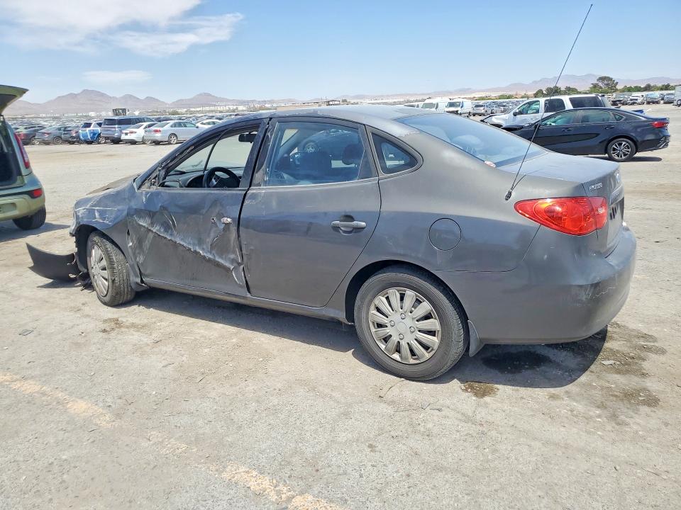 2007 Hyundai Elantra VIN KMHDU46D07U058101 COPART salvage auction — FRONT END, Nv - Salvage Title, sold $250 on 2026-07-07 (photo 2)