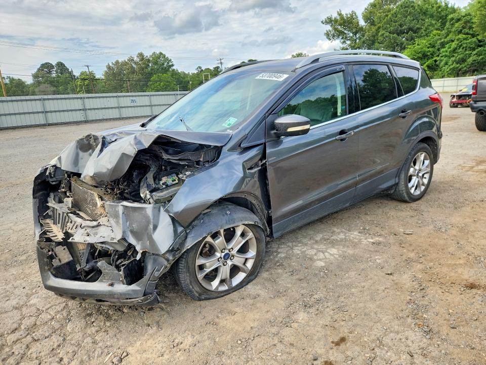 2016 Ford Escape VIN 1FMCU0J90GUC34801 COPART salvage auction — FRONT END, La - Cert Of Title-Salvage, sold $400 on 2026-07-02 (photo 1)