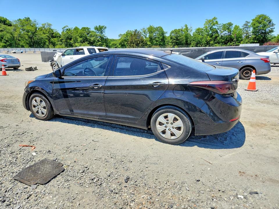 2016 Hyundai VIN KMHDH4AE5GU636813 COPART salvage auction — FRONT END, Sc - Cert Of Title-Salvage, sold $950 on 2026-07-27 (photo 2)