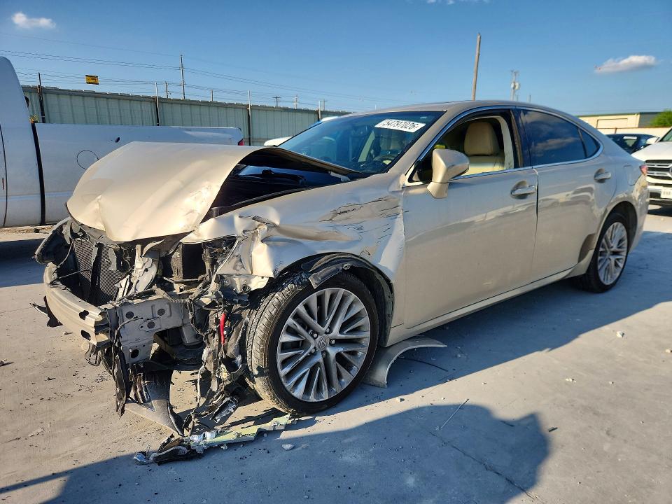 2013 Lexus ES VIN JTHBK1GG8D2028309 COPART salvage auction — FRONT END, Tx - Salvage Vehicle Title, sold $2,200 on 2026-07-10 (photo 1)