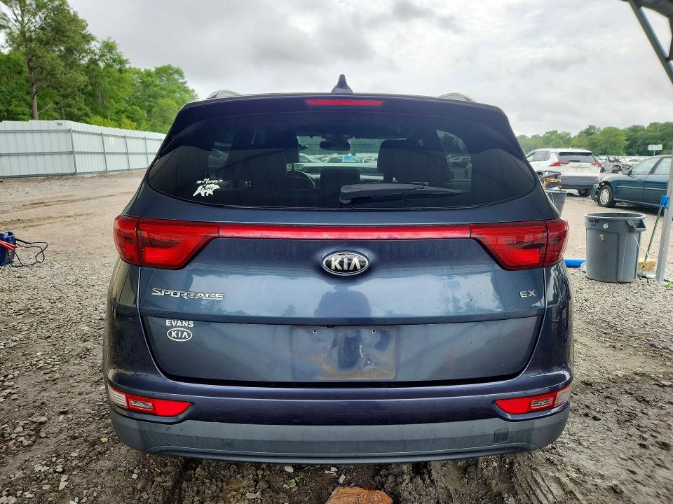 2018 Kia Sportage VIN KNDPN3AC6J7400809 COPART salvage auction — FRONT END, Ga - Cert Of Title-Salvage, sold $2,850 on 2026-07-09 (photo 6)