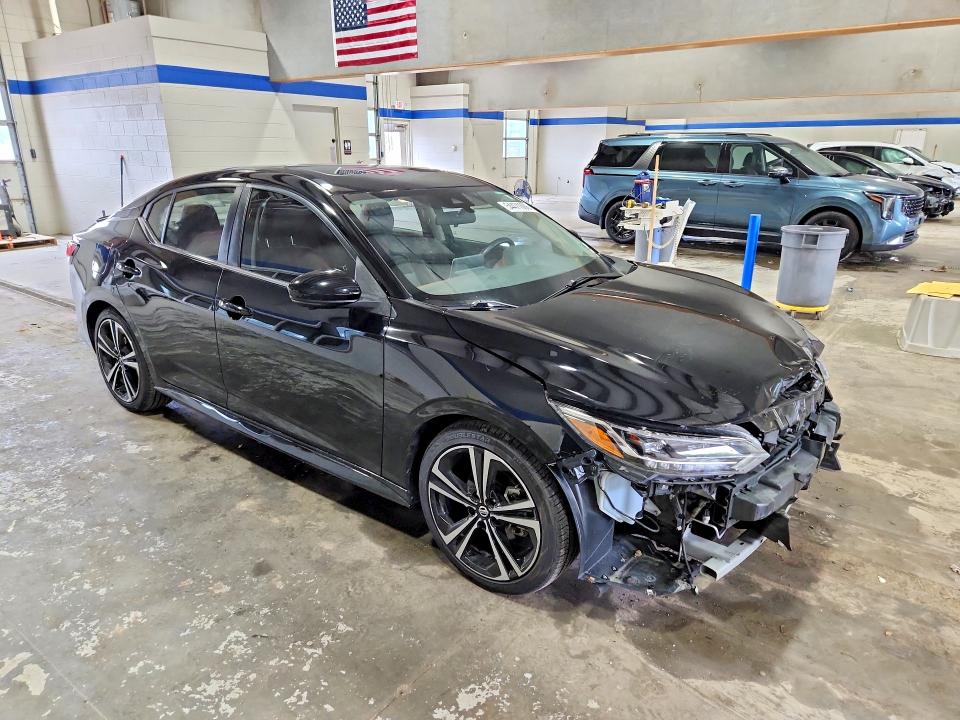 2022 Nissan Sentra VIN 3N1AB8DV2NY234403 COPART salvage auction — FRONT END, Va - Cert Of Title - Salvage, sold $4,750 on 2026-07-02 (photo 4)