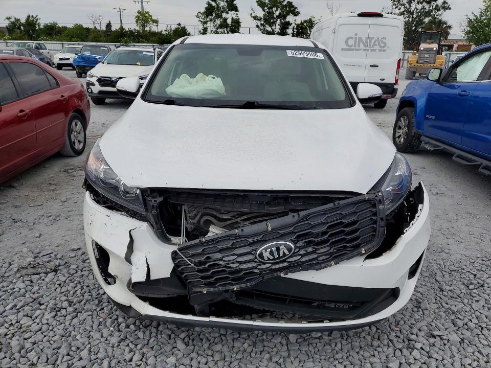 2019 Kia Sorento VIN 5XYPG4A30KG553433 COPART salvage auction — FRONT END, Fl - Cert Of Title Slvg Rebuildable, sold $3,400 on 2026-07-06 (photo 5)