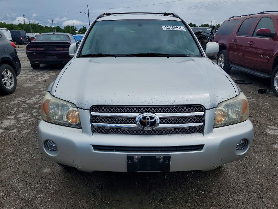 2006 Toyota Highlander VIN JTEEW21A060021653 COPART salvage auction — SIDE, In - Cert Of Title-Salvage Title, sold $800 on 2026-07-17 (photo 5)