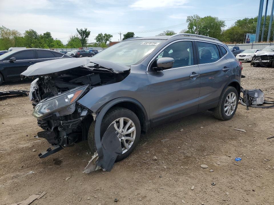 2020 Nissan Rogue VIN JN1BJ1CV3LW547397 COPART salvage auction — FRONT END, Il - Salvage Certificate, sold $2,000 on 2026-07-31 (photo 1)