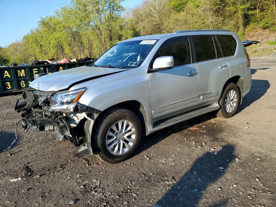 2015 Lexus Gx VIN JTJBM7FX7F5102561 COPART salvage auction — FRONT END, Ny - Mv-907A Salvage Certificate, sold $9,100 on 2026-07-02 (photo 1)