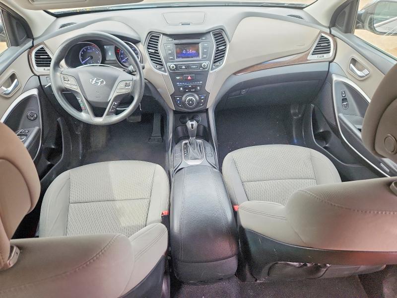 2018 Hyundai Santa fe VIN 5XYZT3LB8JG563466 COPART salvage auction — FRONT END, Nm - Cert Of Title-Salvage, sold $200 on 2026-07-30 (photo 8)