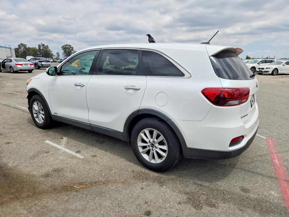 2020 Kia Sorento VIN 5XYPGDA35LG638740 COPART salvage auction — FRONT END, Ca - Salvage Certificate, sold $4,400 on 2026-07-30 (photo 2)