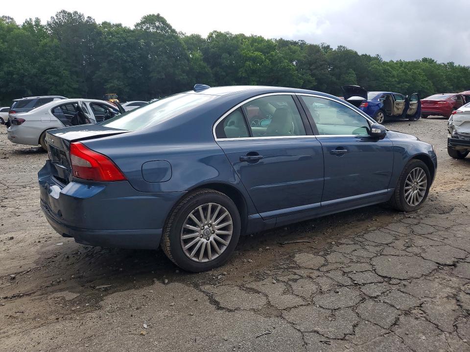 2008 Volvo S80 VIN YV1AS982281079275 COPART salvage auction — REAR END, GA - CERT OF TITLE-SALVAGE, sold $850 on 2026-07-24 (photo 3)