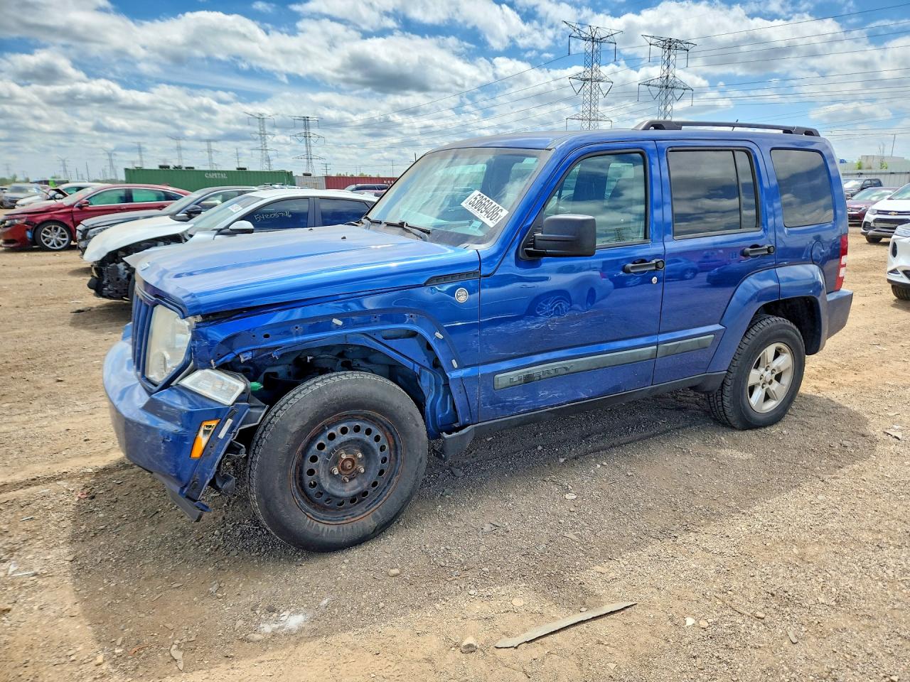 2010 Jeep Liberty VIN 1J4PN2GK0AW128444 COPART salvage auction — Front End, IL - SALVAGE CERTIFICATE, sold $350 on 2026-07-02 (photo 1)