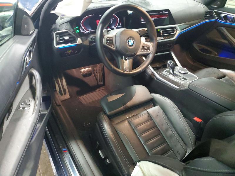 2021 BMW M4 VIN WBA13AR01MCG34569 COPART salvage auction — ALL OVER, Mn - Cert Of Title-Salvage, sold $7,800 on 2026-07-28 (photo 8)
