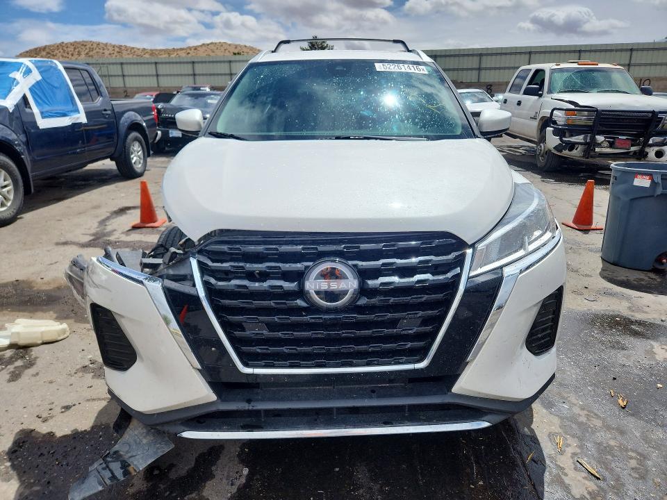 2022 Nissan Kicks VIN 3N1CP5CV4NL527727 COPART salvage auction — FRONT END, Nm - Cert Of Title-Salvage, sold $225 on 2026-07-02 (photo 5)
