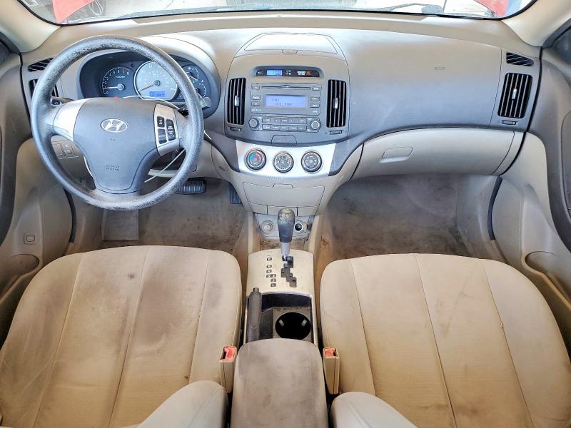 2007 Hyundai Elantra VIN KMHDU46D47U200305 COPART salvage auction — REAR END, Az - Cert Of Title - Salvage, sold $175 on 2026-07-28 (photo 8)