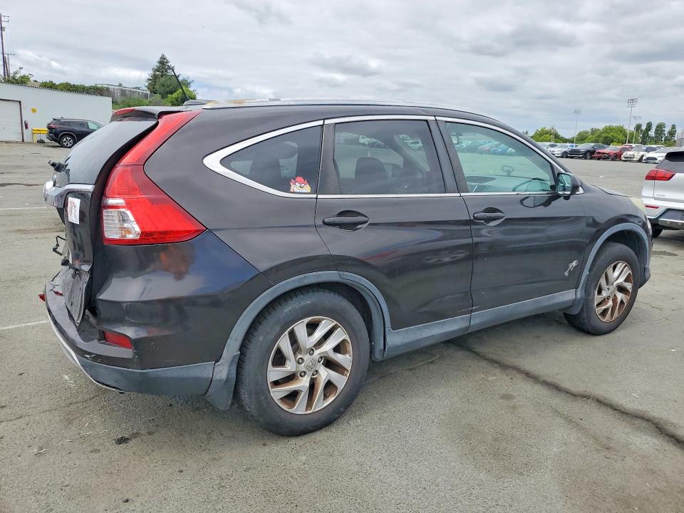 2016 Honda Cr-v VIN 2HKRM3H71GH507727 COPART salvage auction — REAR END, Ca - Salvage Certificate, sold $2,600 on 2026-07-10 (photo 3)