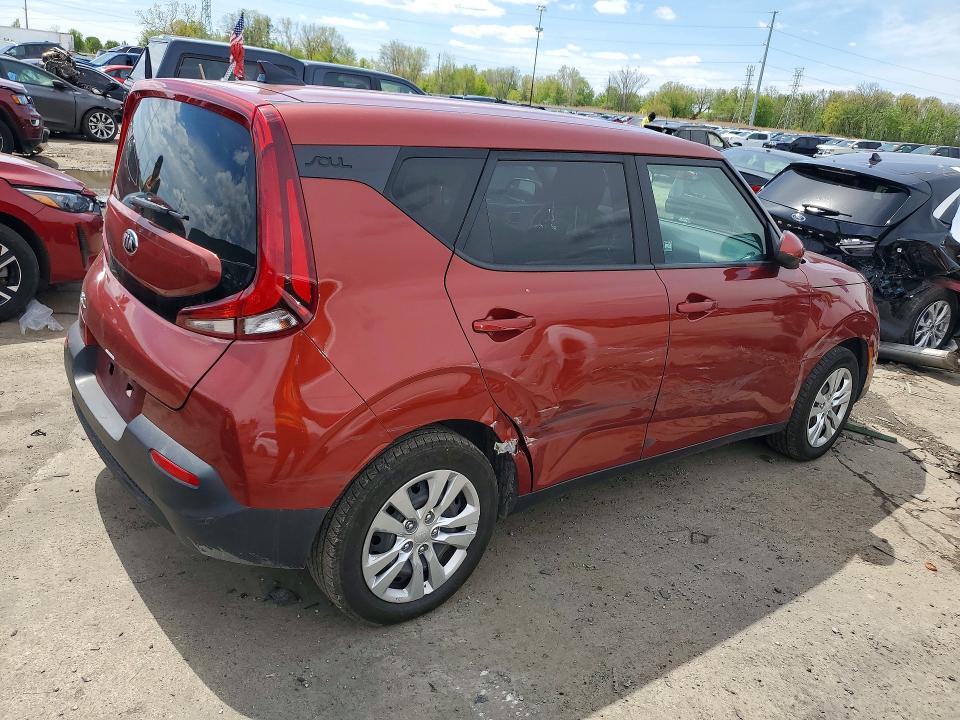 2026 Kia Soul VIN KNDJ23AU4M7754114 COPART salvage auction — SIDE, MI - CERT OF TITLE-SALVAGE VEHICLE, sold $300 on 2026-07-28 (photo 3)