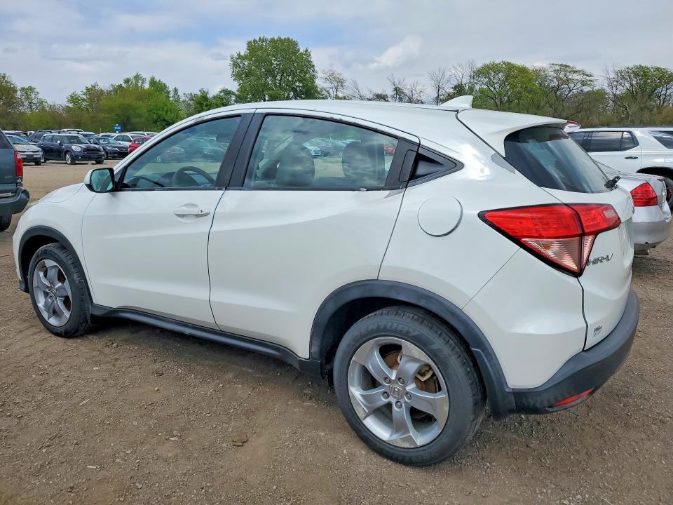 2016 Honda Hr-v VIN 3CZRU6H37GM749604 COPART salvage auction — MECHANICAL, Al - Certificate Of Title, sold $2,750 on 2026-07-31 (photo 2)