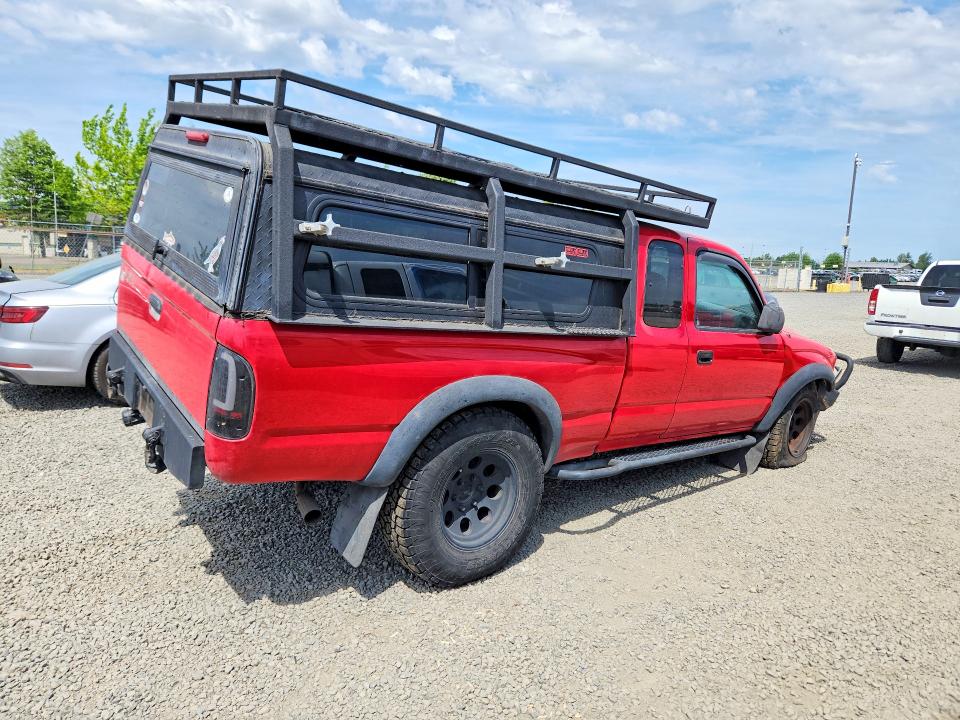 2002 Toyota Tacoma VIN 5TEWN72N72Z892540 COPART salvage auction — FRONT END, Or - Salvage Title Certificate, sold $4,000 on 2026-07-07 (photo 3)