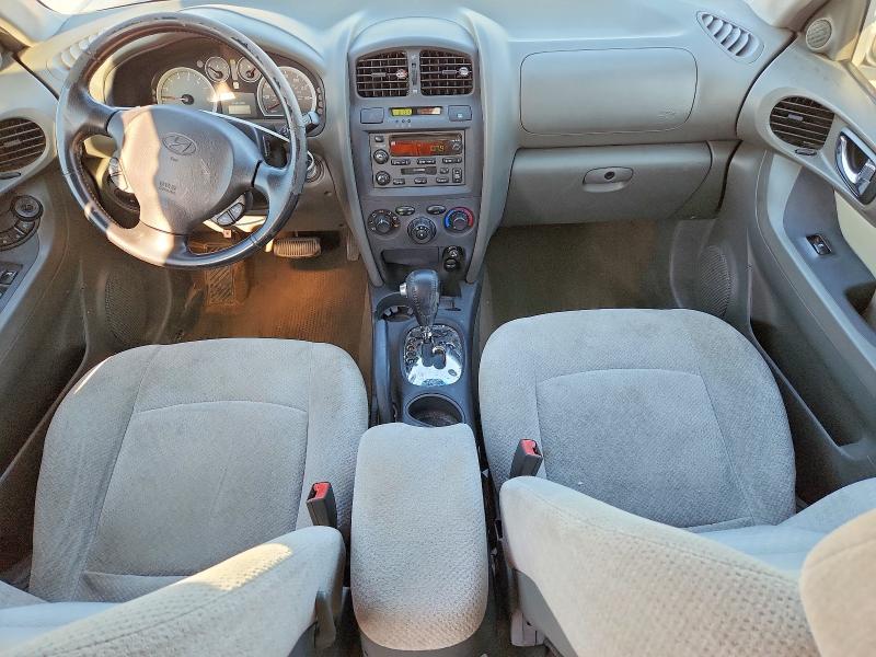 2005 Hyundai Santa fe VIN KM8SC13D05U949113 COPART salvage auction — FRONT END, Ia - Cert Of Title-Salvage Title, sold $375 on 2026-07-14 (photo 8)