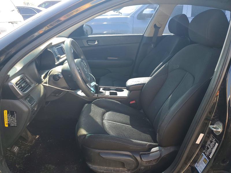 2016 Kia Optima VIN 5XXGT4L39GG097128 COPART salvage auction — FRONT END, Id - Salvage Certificate Of Title, sold $600 on 2026-07-14 (photo 7)