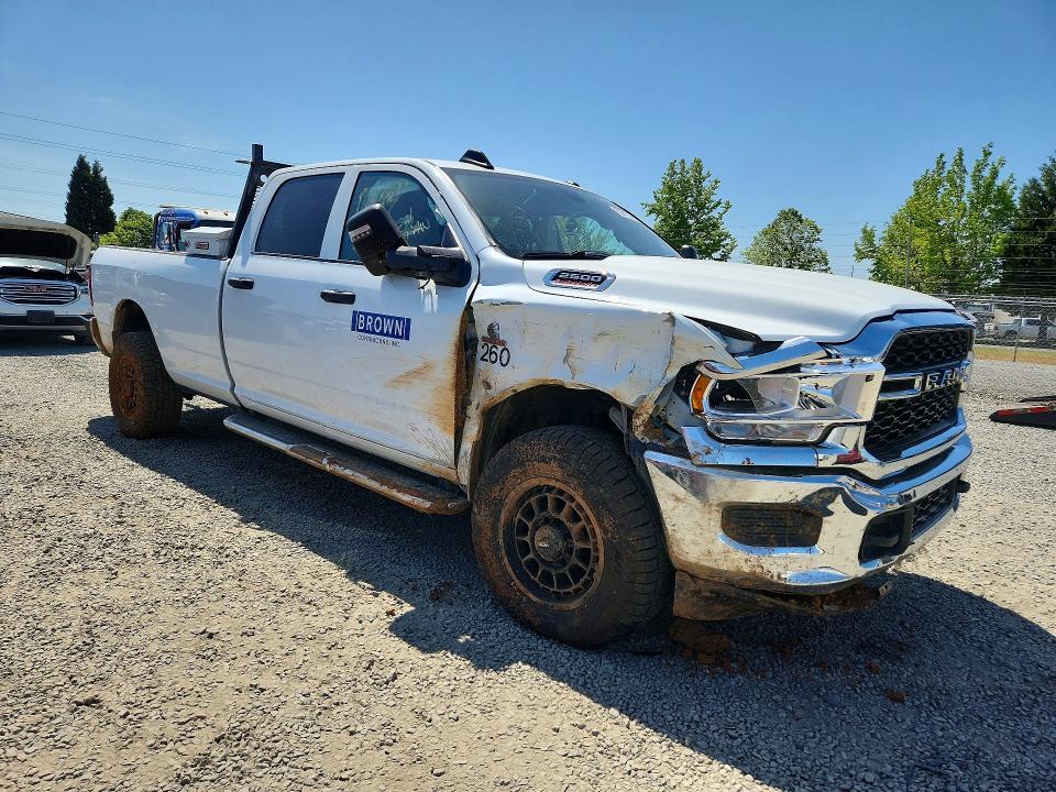 2024 Ram 2500 VIN 3C6UR5HL3RG141129 COPART salvage auction — UNDERCARRIAGE, Or - Salvage Title Certificate, sold $8,300 on 2026-07-28 (photo 4)