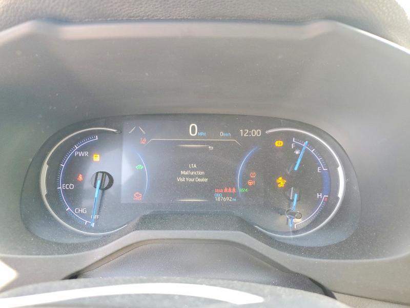 2019 Toyota VIN JTMEWRFV5KJ010581 COPART salvage auction — REAR END, IL - SALVAGE CERTIFICATE, sold $9,000 on 2026-07-24 (photo 9)