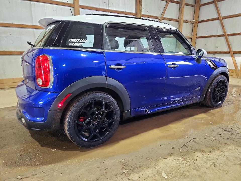 2016 Mini Cooper VIN WMWXD1C52GWT97702 COPART salvage auction — HAIL, OH - CERT OF TITLE-SALVAGE, sold $2,050 on 2026-07-20 (photo 3)