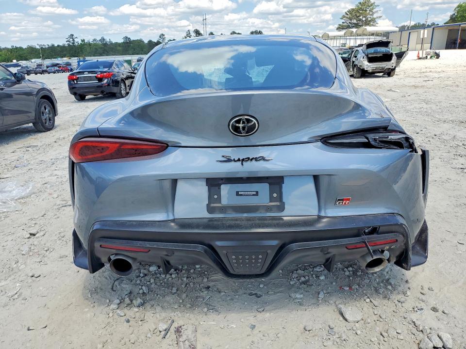 2021 Toyota Supra VIN WZ1DB0C04MW044689 COPART salvage auction — FRONT END, Ga - Cert Of Title-Salvage, sold $12,000 on 2026-07-08 (photo 6)