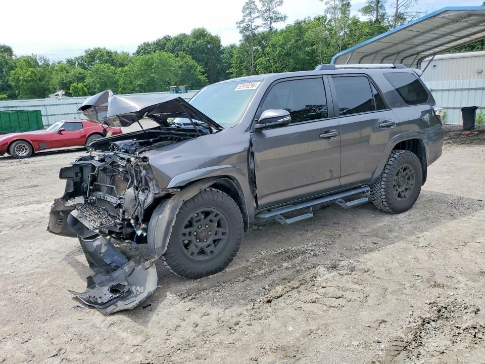 2019 Toyota 4runner VIN JTEZU5JR2K5210218 COPART salvage auction — FRONT END, Ga - Cert Of Title-Salvage, sold $7,700 on 2026-07-07 (photo 1)