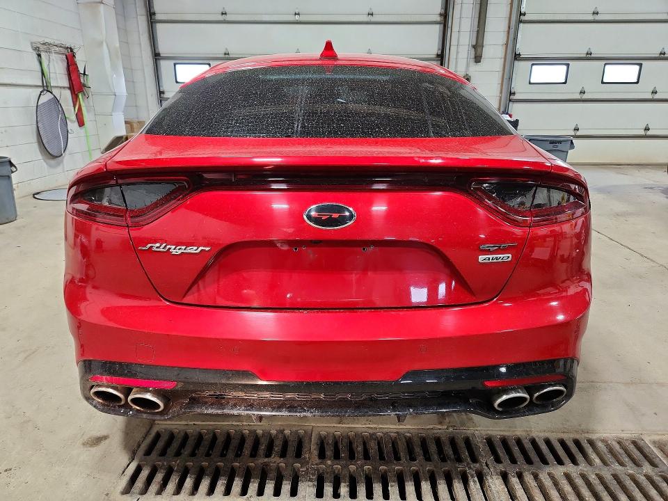 2019 Kia Stinger VIN KNAE35LC8K6059861 COPART salvage auction — FRONT END, Mn - Cert Of Title-Salvage, sold $250 on 2026-07-23 (photo 6)