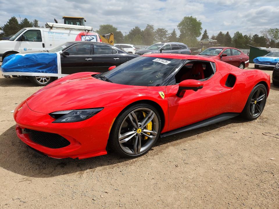 2025 Ferrari VIN ZFF99SLA2S0315500 — COPART salvage auction photo