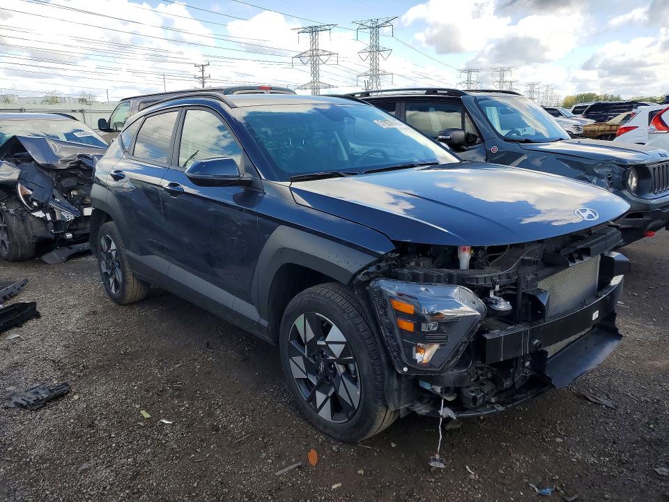 2025 Hyundai Kona VIN KM8HBCAB2SU263547 COPART salvage auction — FRONT END, Il - Salvage Certificate, sold $6,400 on 2026-07-02 (photo 4)