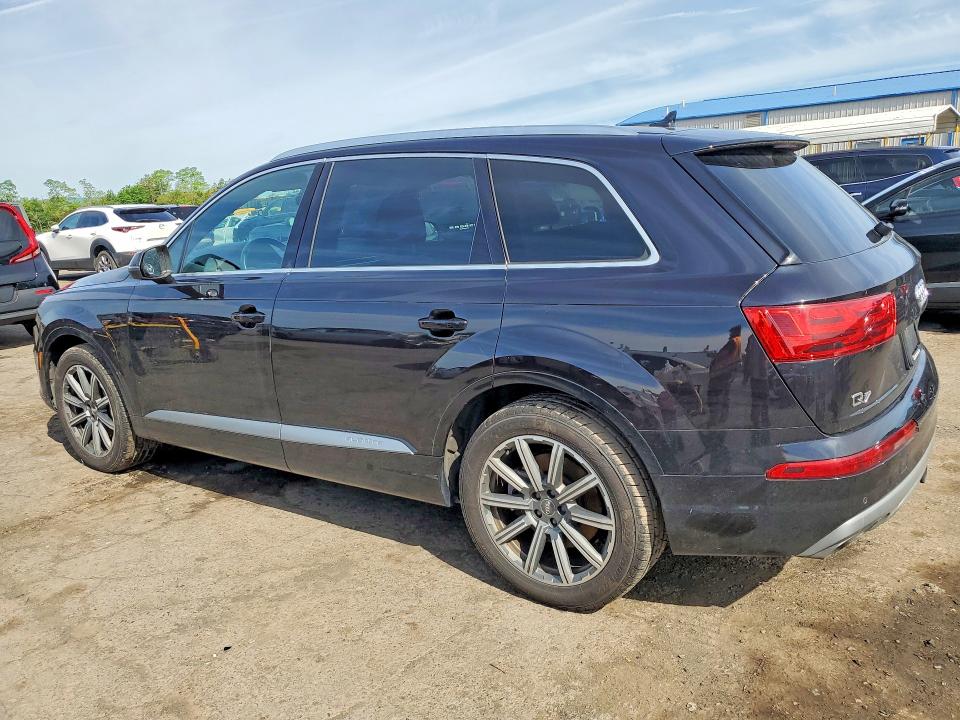 2018 Audi Q7 VIN WA1VAAF78JD048430 COPART salvage auction — FRONT END, Pa - Certificate Of Salvage, sold $5,600 on 2026-07-24 (photo 2)