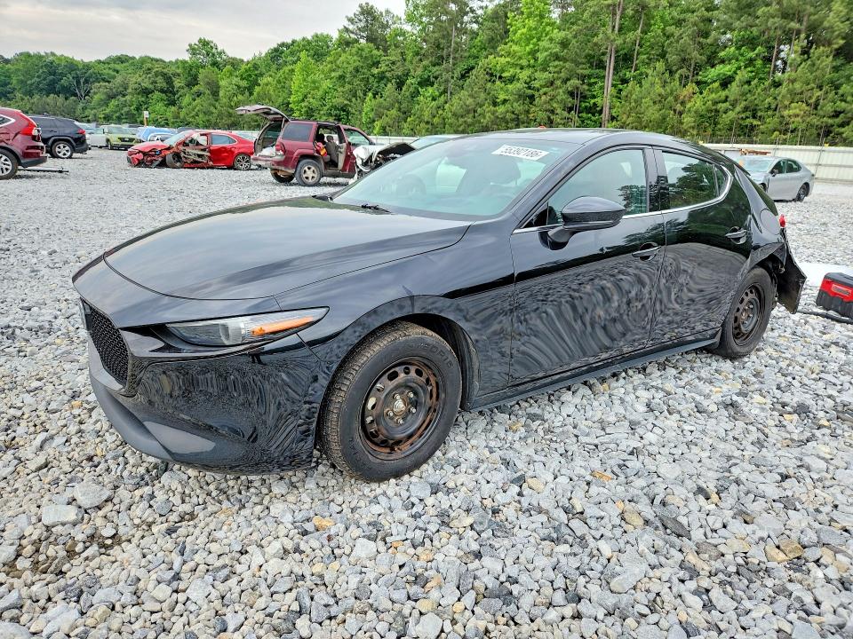 2020 Mazda 3 VIN JM1BPANM4L1161391 COPART salvage auction — REAR END, Ga - Cert Of Title-Salvage, sold $4,450 on 2026-07-07 (photo 1)