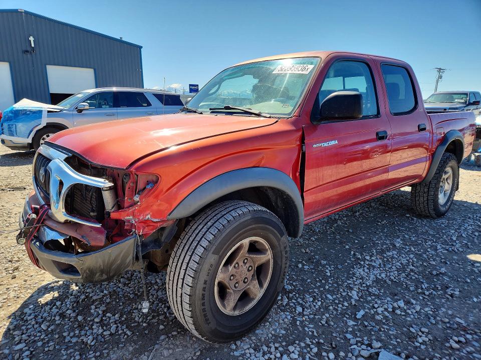 2001 Toyota Tacoma VIN 5TEGN92N41Z781166 COPART salvage auction — FRONT END, Ut - Salvage Certificate, sold $2,500 on 2026-07-14 (photo 1)