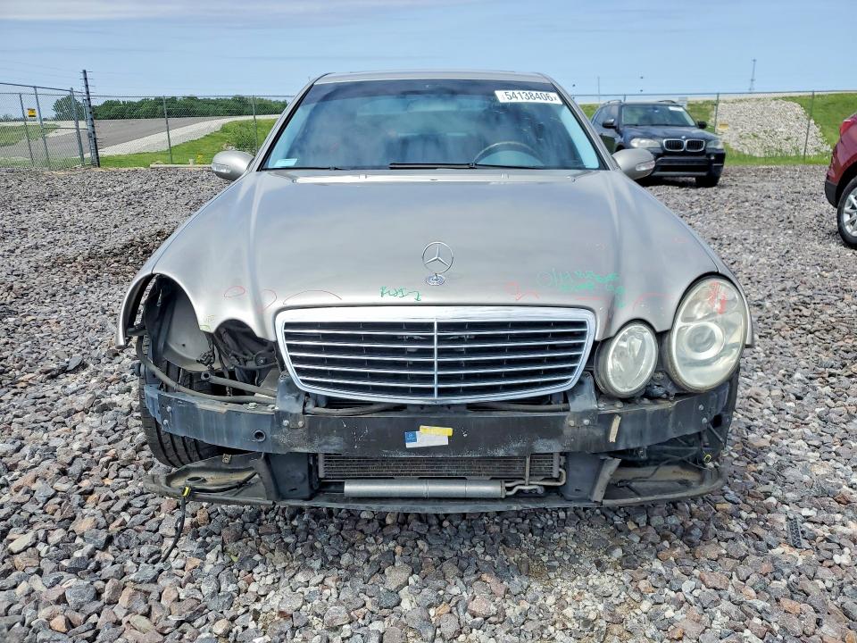 2003 Mercedes-benz E-klasse VIN WDBUF70J33A238830 COPART salvage auction — FRONT END, In - Certificate Of Title, sold $225 on 2026-07-21 (photo 5)