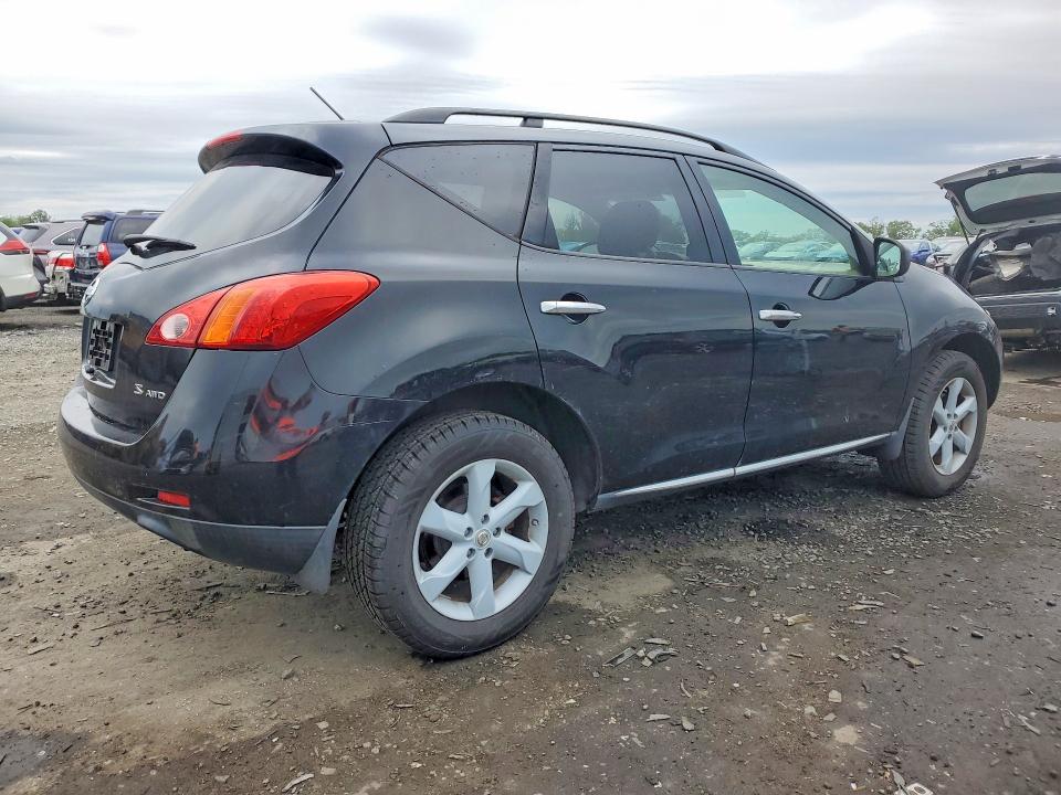 2009 Nissan Murano VIN JN8AZ18W99W128728 COPART salvage auction — FRONT END, Va - Certificate Of Title, sold $325 on 2026-07-02 (photo 3)
