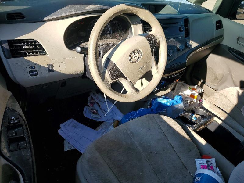 2011 Toyota Sienna VIN 5TDKK3DC1BS050480 COPART salvage auction — SIDE, Oh - Cert Of Title-Salvage, sold $80 on 2026-07-23 (photo 8)