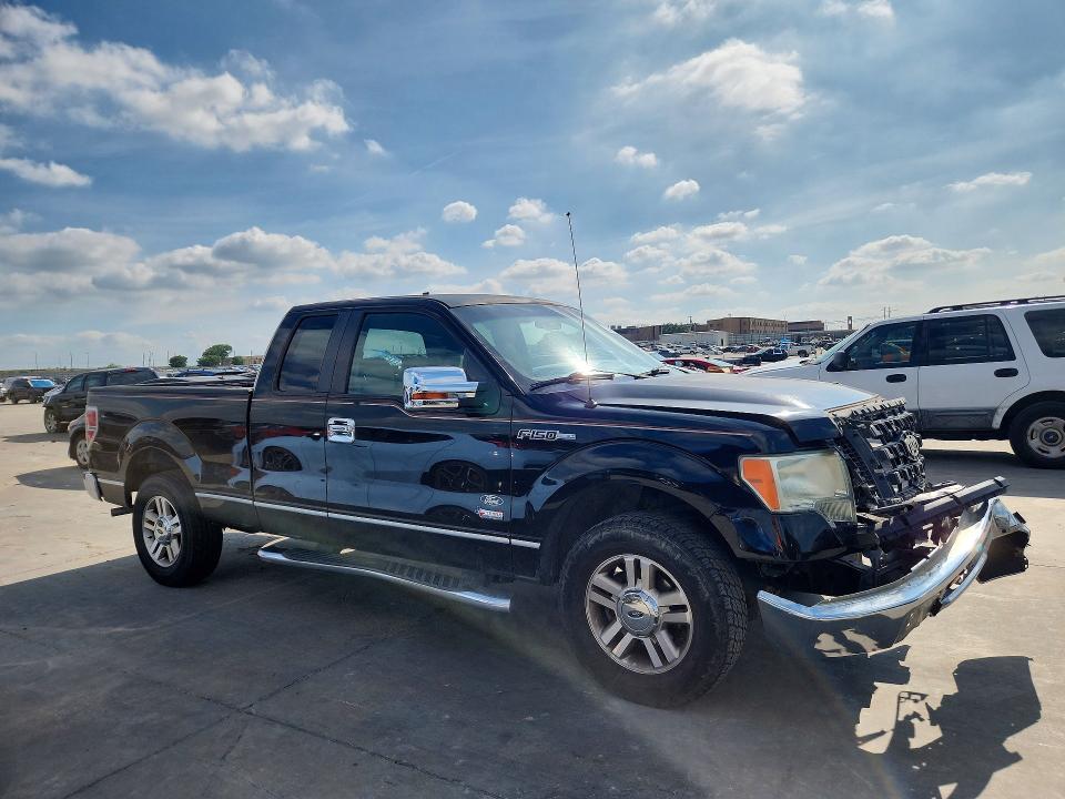 2009 Ford F-150 VIN 1FTRX128X9KC79132 COPART salvage auction — FRONT END, Tx - Salvage Vehicle Title, sold $2,500 on 2026-07-09 (photo 4)
