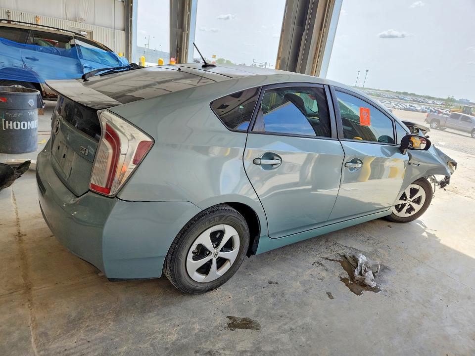 2014 Toyota Prius VIN JTDKN3DU5E1747376 COPART salvage auction — FRONT END, Ne - Cert Of Title-Salvage, sold $500 on 2026-07-14 (photo 3)