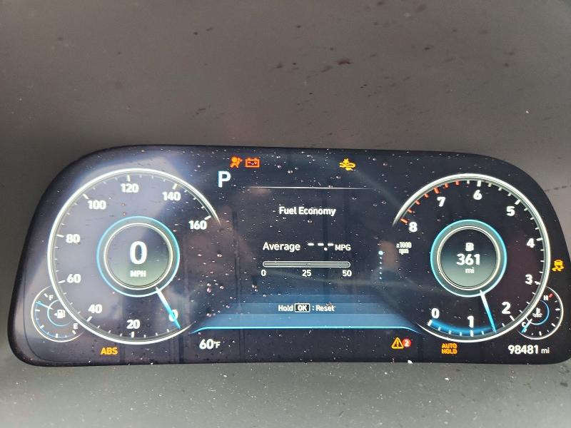 2021 Hyundai VIN 5NPEH4J28MH063782 COPART salvage auction — FRONT END, Tx - Salvage Vehicle Title, sold $2,450 on 2026-07-06 (photo 9)