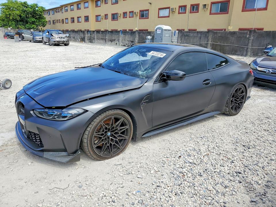2024 BMW VIN WBS43AZ00RCP53310 COPART salvage auction — FRONT END, Fl - Cert Of Title Slvg Rebuildable, sold $35,500 on 2026-08-04 (photo 1)
