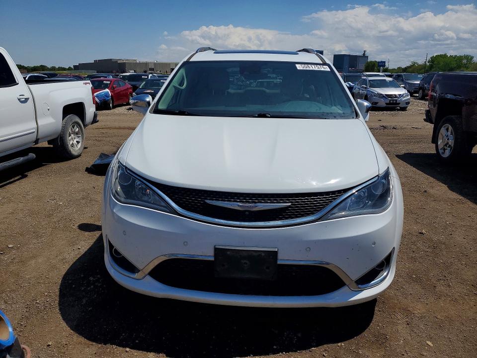 2017 Chrysler VIN 2C4RC1GG7HR735454 COPART salvage auction — HAIL, Ia - Cert Of Title-Salvage Title, sold $5,900 on 2026-07-24 (photo 5)