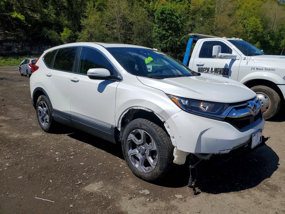2019 Honda Cr-v VIN 7FARW2H59KE059283 COPART salvage auction — FRONT END, NY - MV-907A SALVAGE CERTIFICATE, sold $8,300 on 2026-07-07 (photo 4)