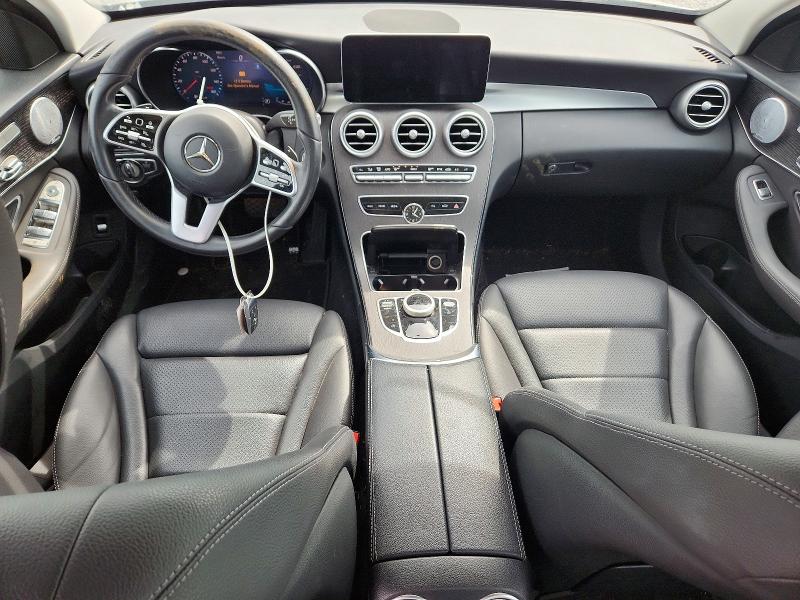 2021 Mercedes-benz C class VIN W1KWF8DBXMR621627 COPART salvage auction — REAR END, Tn - Salvage Certificate, sold $9,900 on 2026-07-07 (photo 8)