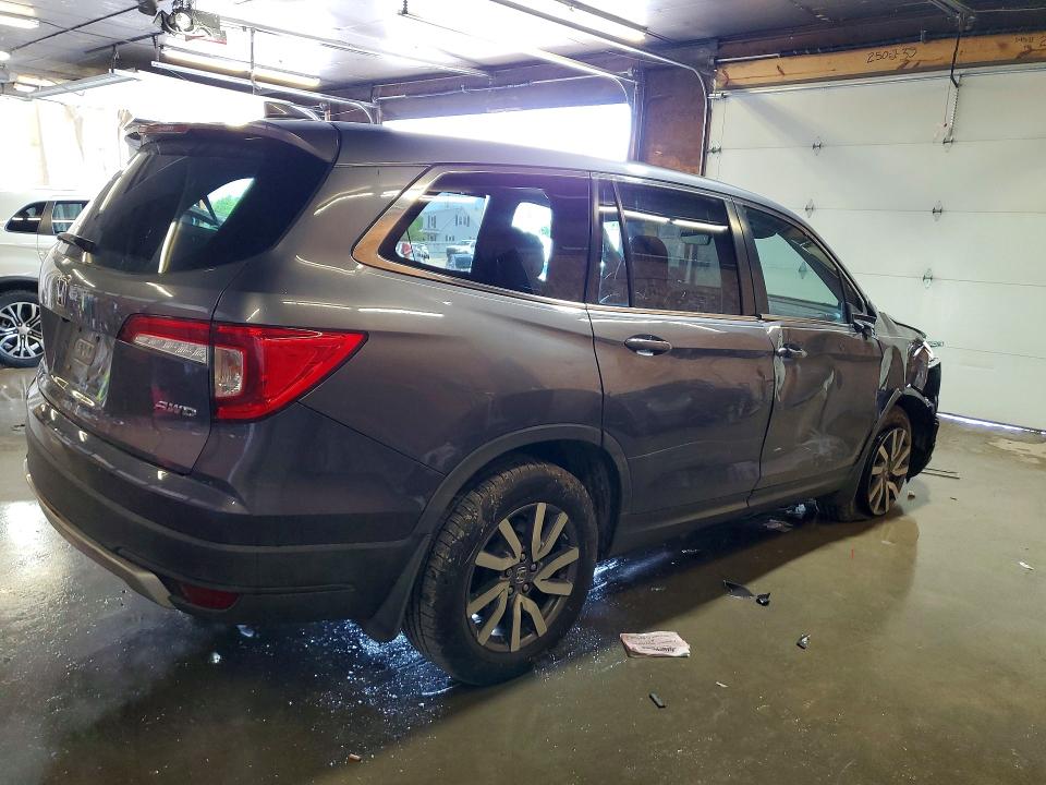 2020 Honda Pilot VIN 5FNYF6H53LB013304 COPART salvage auction — FRONT END, PA - CERTIFICATE OF SALVAGE, sold $4,900 on 2026-07-02 (photo 3)