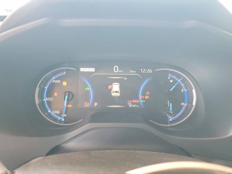 2020 Toyota Rav 4 VIN JTMD6RFV5LD501129 COPART salvage auction — FRONT END, Az - Cert Of Title - Salvage, sold $13,000 on 2026-07-14 (photo 9)