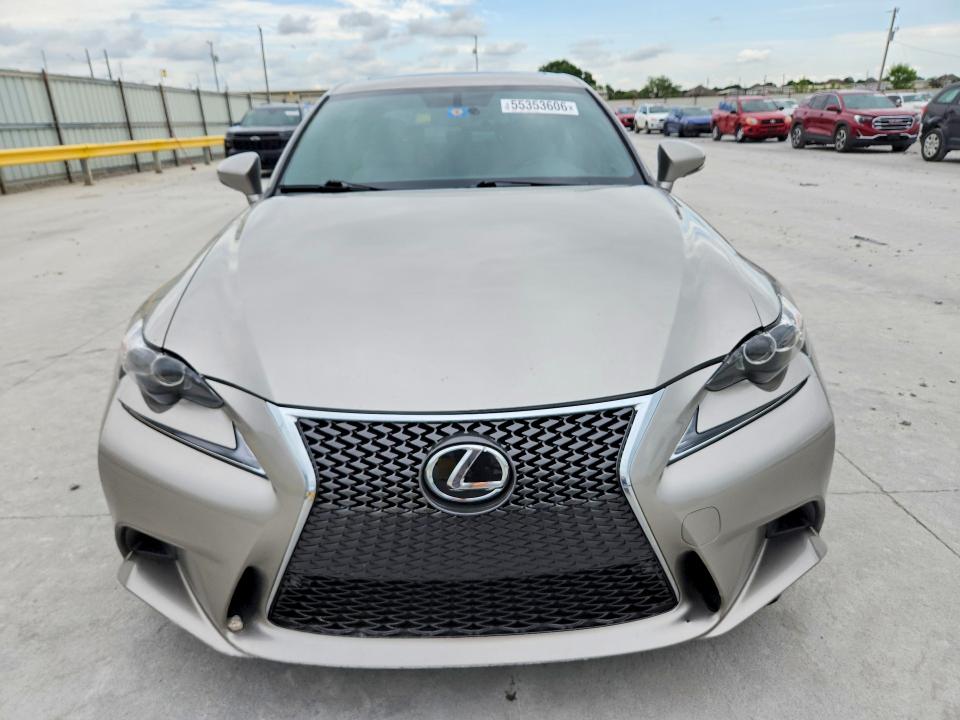 2016 Lexus Is VIN JTHBE1D2XG5026399 COPART salvage auction — WATER/FLOOD, Tx - Salvage Title-Flood Damage, sold $5,200 on 2026-07-17 (photo 5)